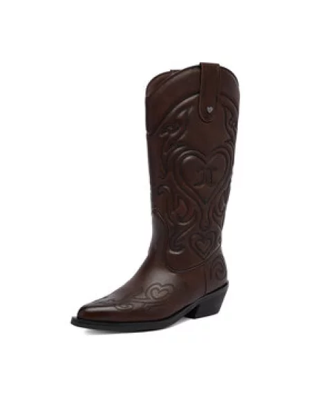 Juicy Couture Western csizmák barna