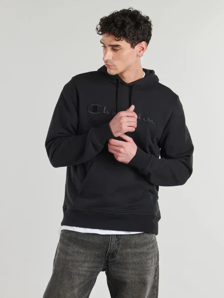 Mikina s kapucňou Champion čierna