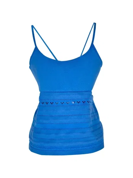 Top Victoria Beckham albastru