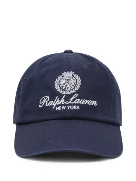 Риза Polo Ralph Lauren на райета с принт с кръгло деколте сиво