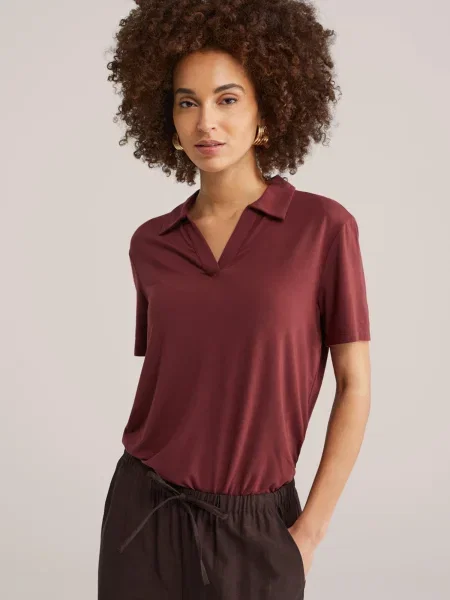 WE Fashion Tricou roşu închis