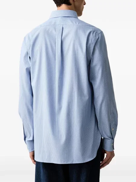 Gulerat tricou polo Polo Ralph Lauren cu decolteu în V fără mâneci maro