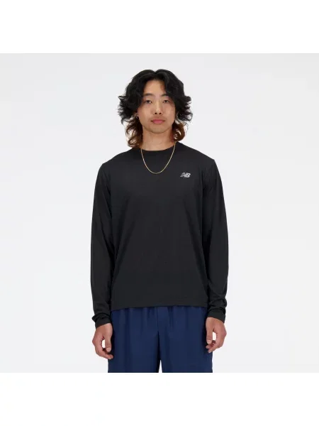 New balance Tricou funcțional Athletics negru / murdar alb