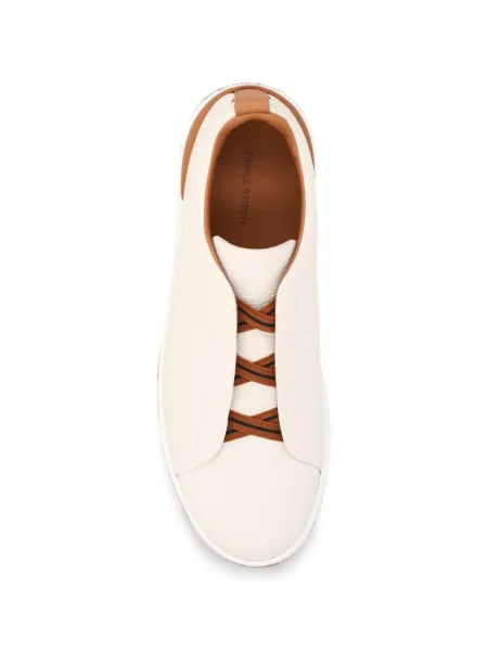 Sneakerși Zegna din piele
