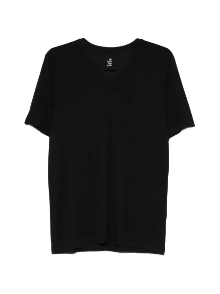 Tricou Thom Krom cu decolteu în V negru