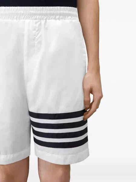 Pantaloni scurți Thom Browne alb