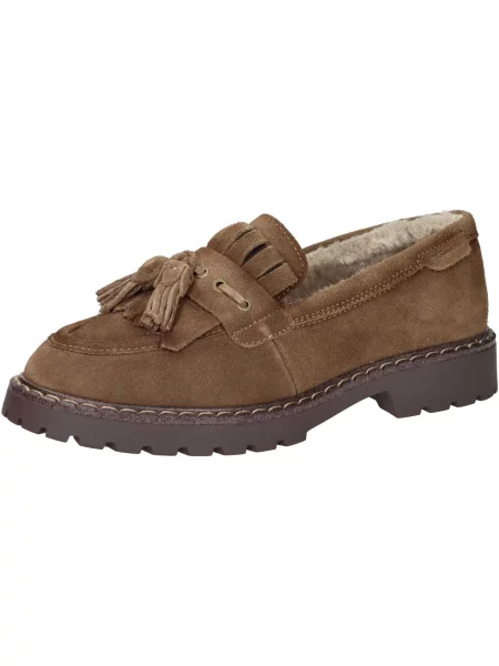 Pantofi loafer Tamaris bej