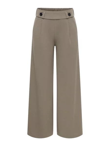 JDY Tall Pantaloni cutați JDYGeggo taupe gri