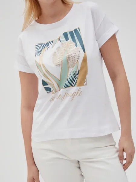 Tricou Marisse alb