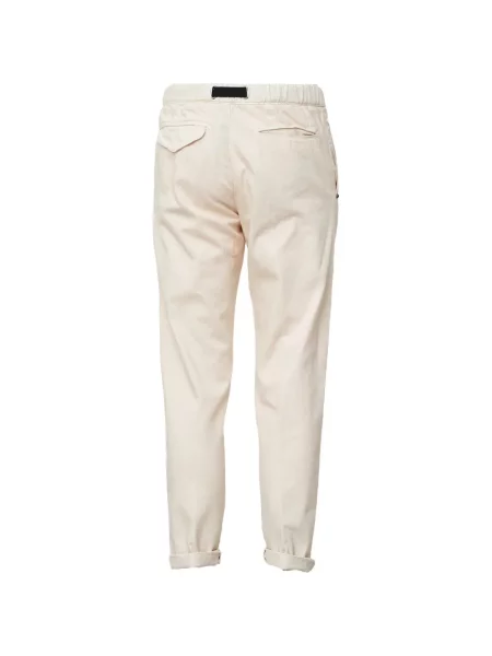 Cu centură pantaloni White Sand alb