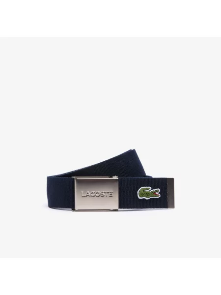 Lacoste Pasek Concept French Made granatowy