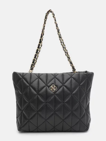 Сумка Monsen из искусственной кожи черная