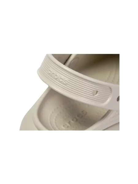 Klasické pantofle Crocs béžové