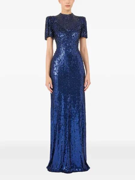 Šaty Jenny Packham modrá