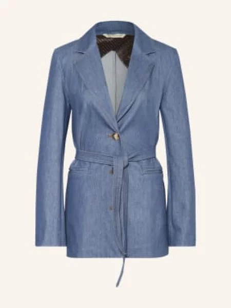 Mm By Max Mara Sako Odissea V Džínovém Vzhledu modrá
