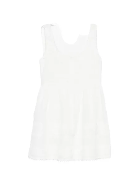 Rochie mini Waimari din dantelă alb