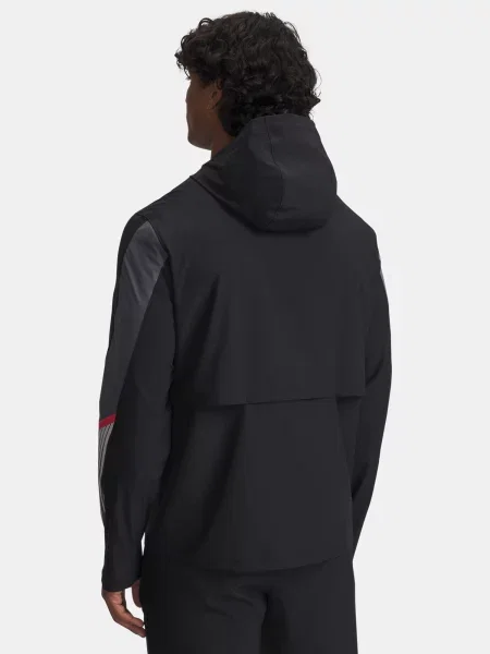 Geacă Under Armour cu glugă negru