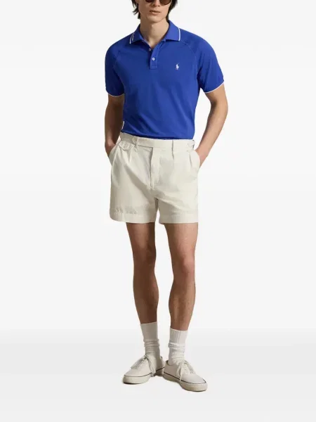 Șapcă Polo Ralph Lauren de mătase cu dungi cu cataramă albastru