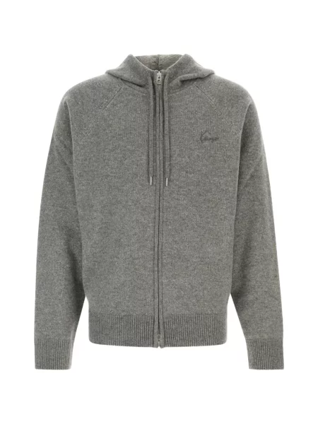 Mikina s kapucňou Kenzo sivá