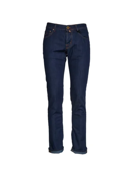 Дънки Jacob Cohën дизайн с пет джоба синьо