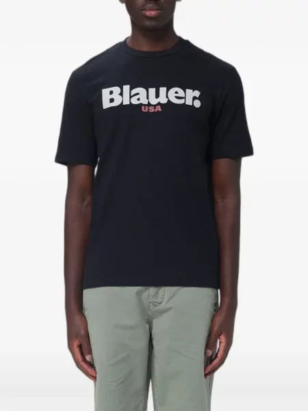 Tricou Blauer cu imagine negru