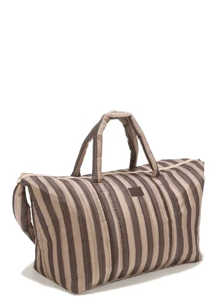 La Millou torba dziecięca STRIPES BROWN brązowa