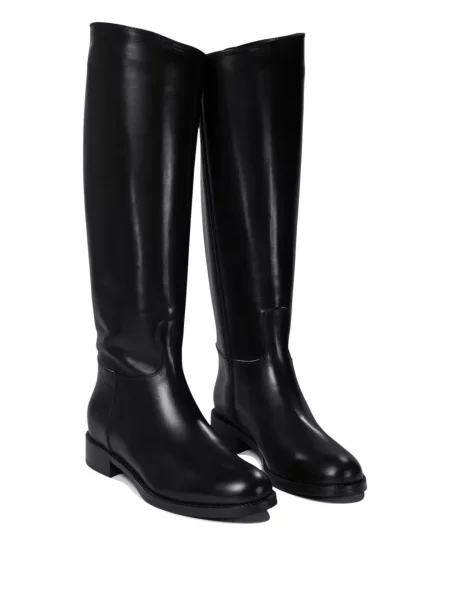Botine Maretto din piele negru