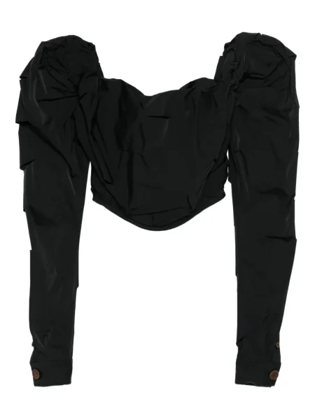 Bluzka Vivienne Westwood z gorsetem czarna