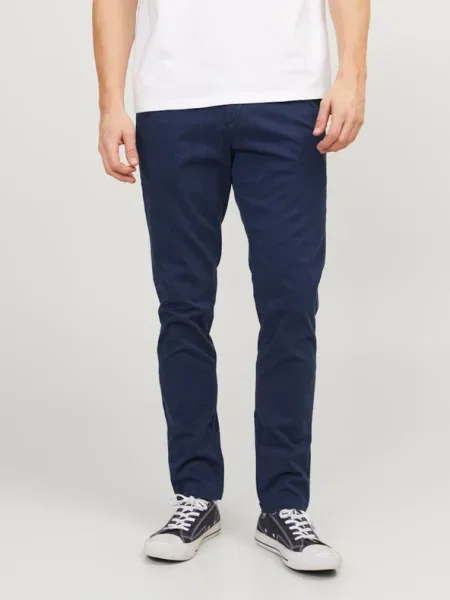 JACK & JONES Pantaloni eleganți Marco Bowie bleumarin albastru