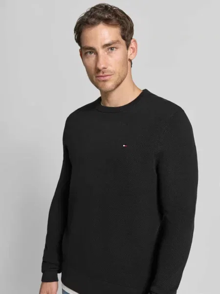 Tommy Hilfiger Sweter Essential czarny