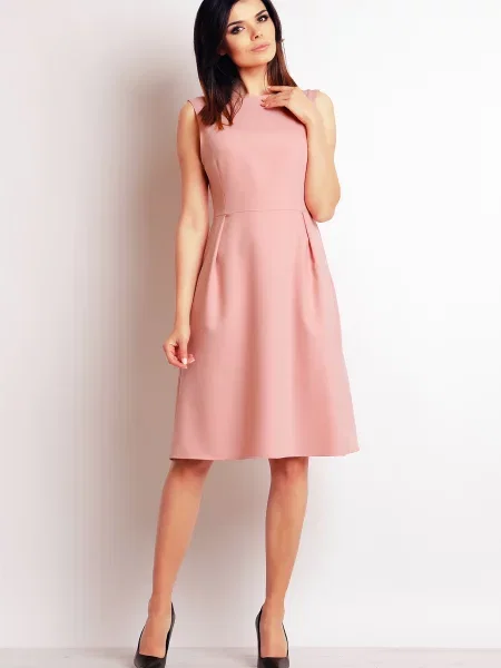 Sukienka midi Infinite You różowa