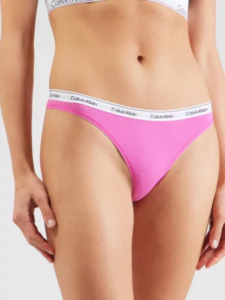 Calvin Klein Underwear Tangá modrá / žltá / limetová / svetlooranžová / svetloružová zelená