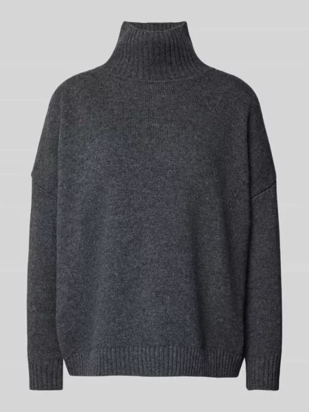 Sweter Weekend Max Mara wełniany szary