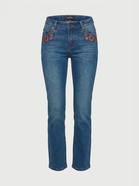 KOROSHI Džínsy denim modrá