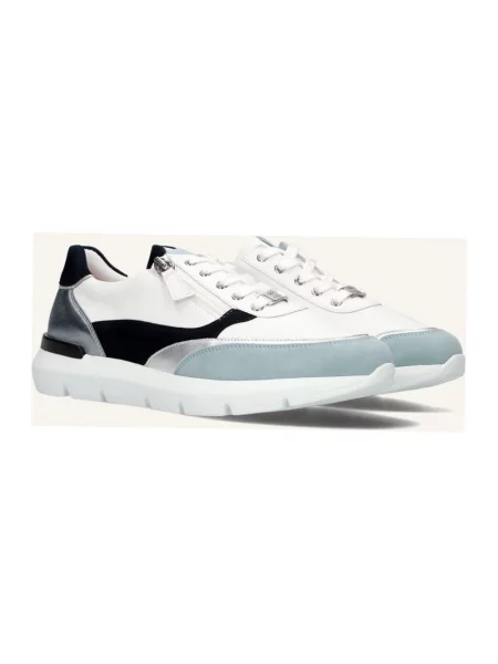 Sneakersy Hassia skórzane białe