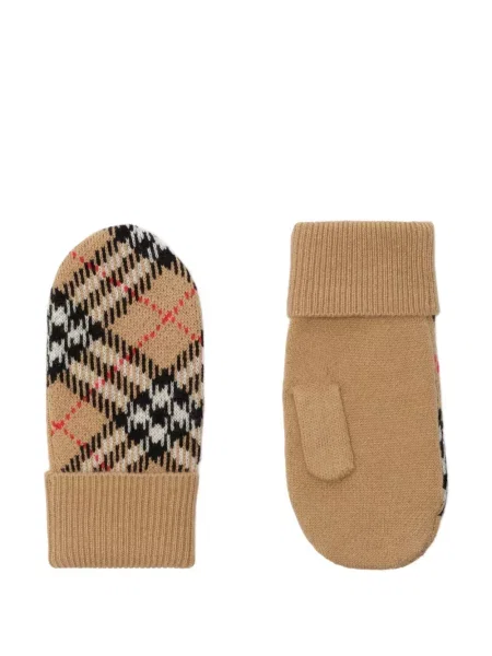 Pirštines Burberry ruda