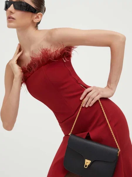 Top Patrizia Pepe bordowy