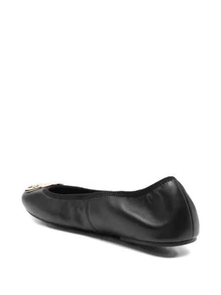 Balerini Tory Burch din piele negru