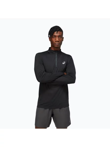 Běžecké tričko ASICS Core performance black s dlouhým rukávem černé