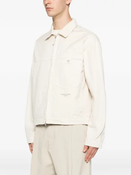 Jachetă-cămașă Stone Island cu broderie