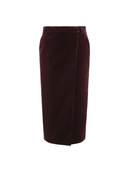 Spódnica Saint Laurent fioletowa