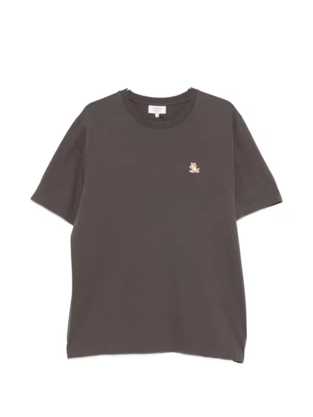 Tricou Maison Kitsune gri
