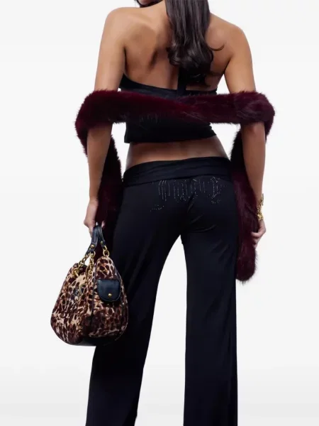 Colier Juicy Couture cu imagine cu model leopard maro