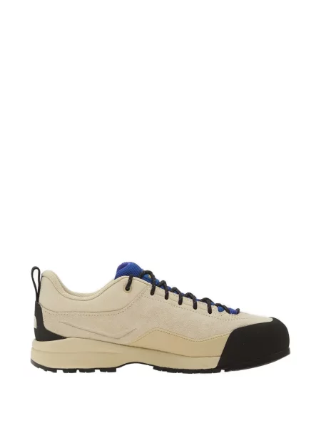 Sneakerși The North Face din piele de căprioară