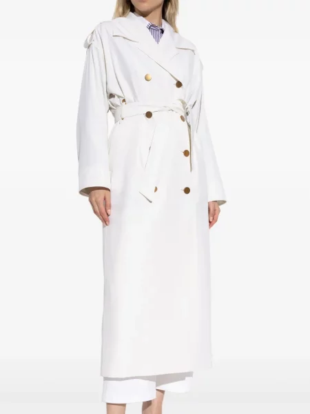 Palton Max Mara alb