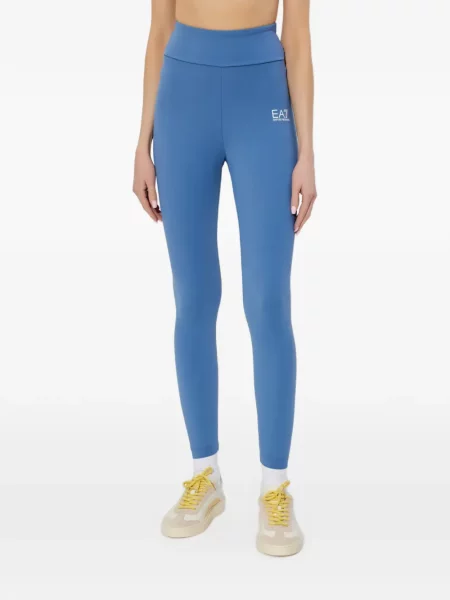 Γυμναστήριο κολάν Ea7 Emporio Armani με σχέδιο μπλε