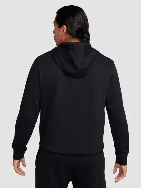 Флисовое худи Nike черное