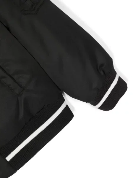 Kurtka bomber dziecięcy Palm Angels czarny