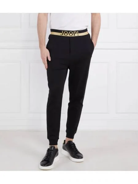 Joop! Homewear Pizsama nadrág fekete