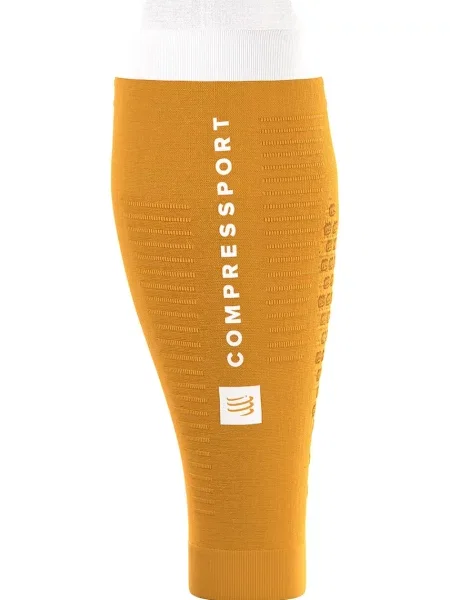 Compressport kompresijske čarape za potkoljenice R2 žuta